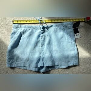 Juicy CoutureLight Blue Linen Shorts NWT